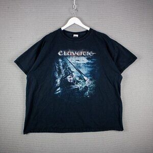 Eluveitie Meet The Enemy Swiss Folk Metal Band Tour Tee